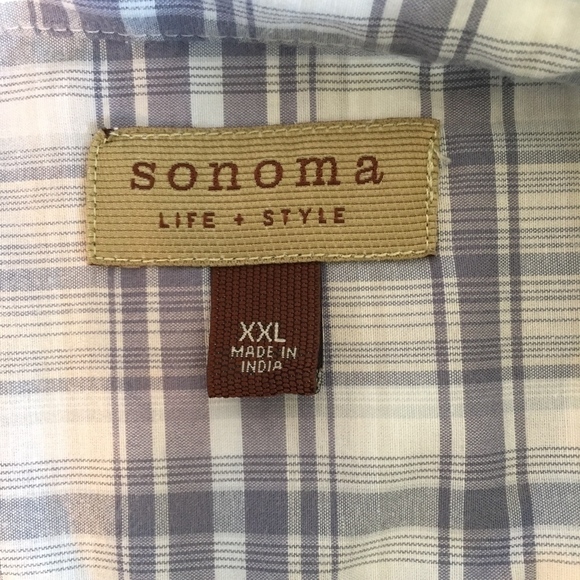 Sonoma Casual Short Sleeve Button Up Shirt - Picture 4 of 7